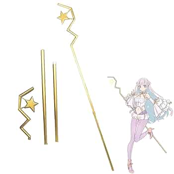 【即日発送】かつて魔法少女と悪は敵対していた 深森白夜 コスプレ 武器 道具 杖 51djk56+XIL._UF350,350_QL50_.jpg